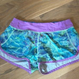 Ivivva Speedy Multicolored Shorts Girl’s 14